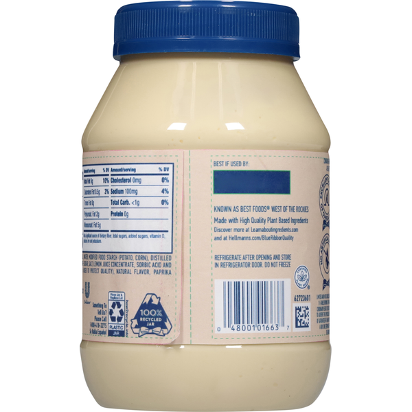 Hellmann's Spread & Dressing, Mayo, Plant Based