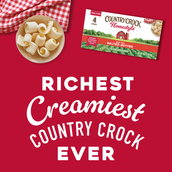 Country Crock Homestyle Dairy Free Butter Salted Sticks