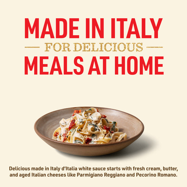 Bertolli d'Italia Alfredo Sauce, Authentic Tuscan Style Pasta Sauce Made in Italy, 16.9 oz