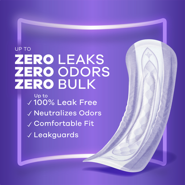Always Discreet Pads Moderate Absorbency Regular Length