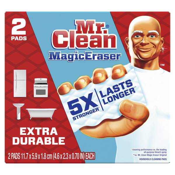 Mr. Clean Magic Eraser Extra Durable, with Durafoam