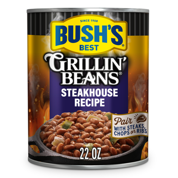 Bush's Best Steakhouse Recipe Grillin' Beans