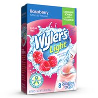 Wyler's Light Drink Sticks Raspberry 8ct️