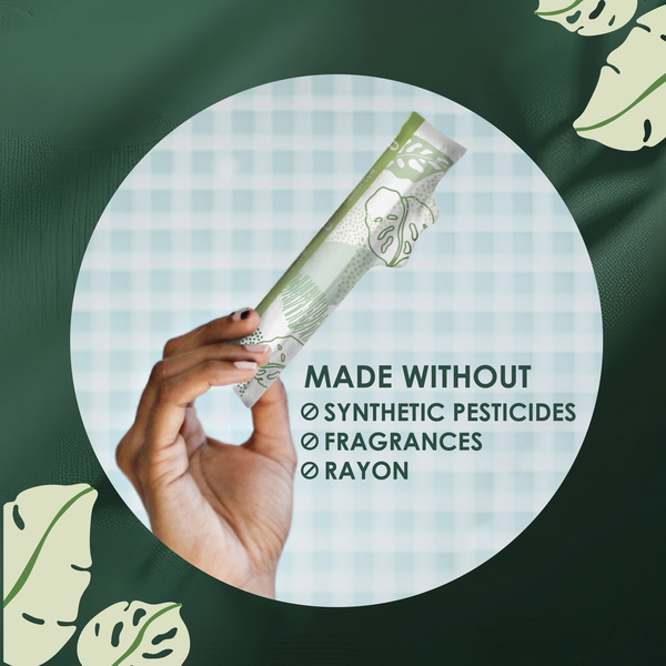 L. Tampons Super/Super Plus, Contains an Organic Cotton Core