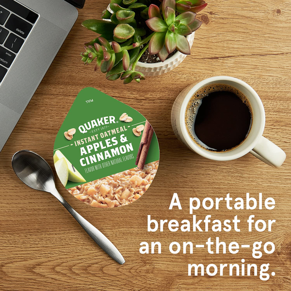Quaker Instant Oatmeal, Apples & Cinnamon