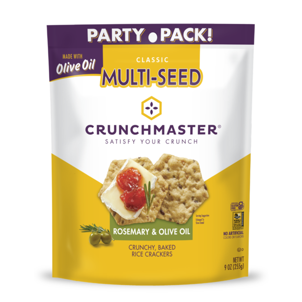 Crunchmaster Multi-Seed, Rosemary & Olive Oil, Party Pack