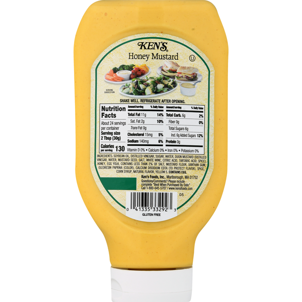 Ken's Steak House Honey Mustard Dressing, Topping & Spread
