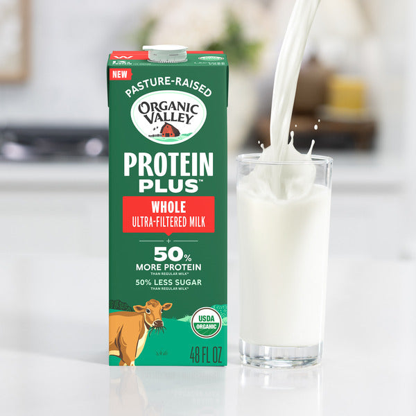 Organic Valley® Protein Plus™ Organic Whole Ultra-Filtered Milk