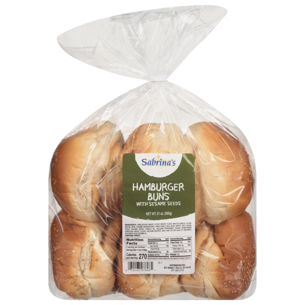 Sabrina's Hamburger Buns