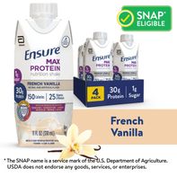 Ensure Max Protein Nutrition Shake, French Vanilla...
️