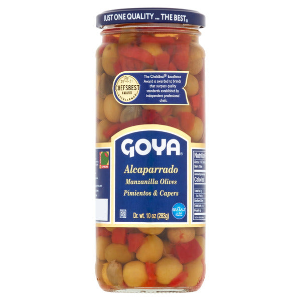 Goya Manzanilla Olives Pimientos & Capers Alcaparrado