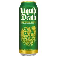 Liquid Death Sparkling Water, Severed Lime️