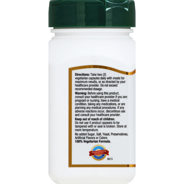 21ST Century Milk Thistle Extract, Standardized, Vegetarian Capsules