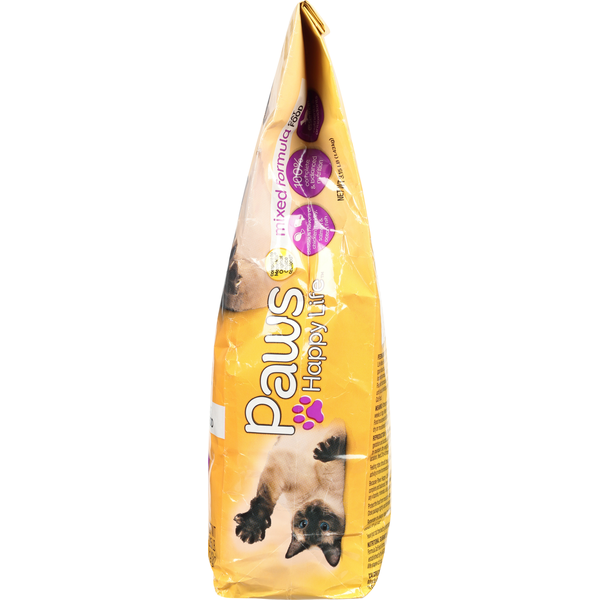 Paws Happy Life Cat Food, Mixed Formula