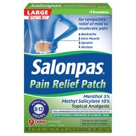 Salonpas Pain Relief Patch, Large️
