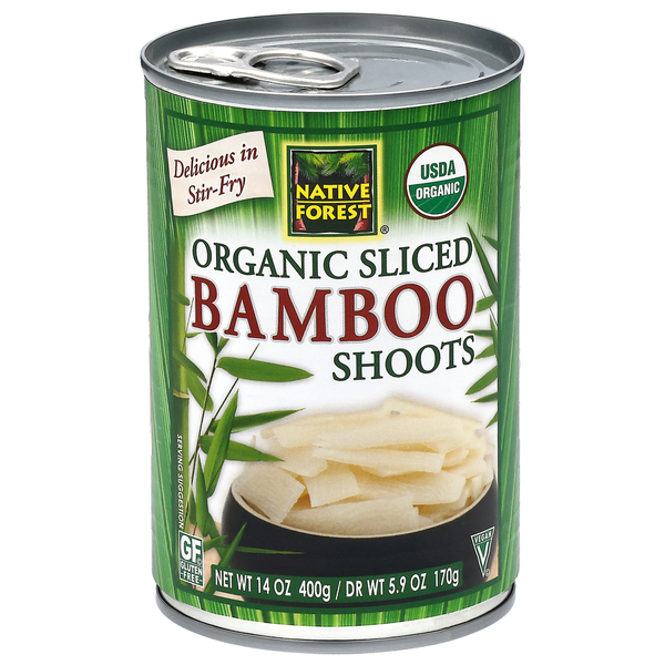 Native Forest Organic Sliced Bamboo Shoots