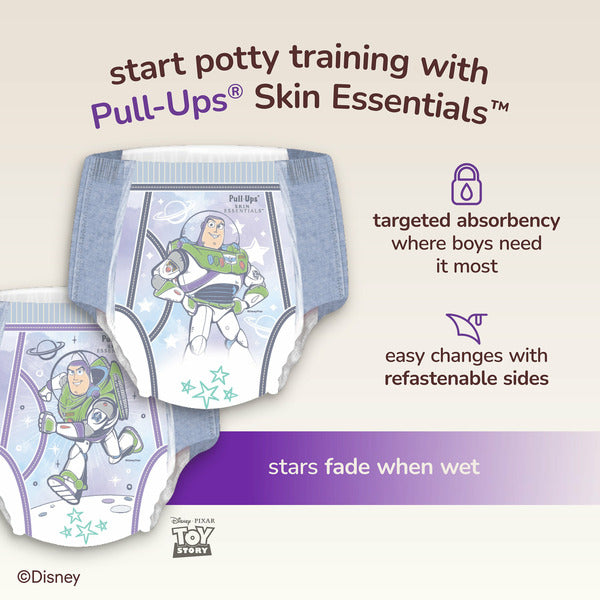 Pull-Ups Boys' Skin Essentials Potty Training Pants, 4T-5T (38-50 lbs), 14 Count