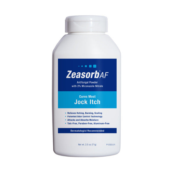 Zeasorb Super Absorbent Antifungal Treatment Powder for Jock Itch