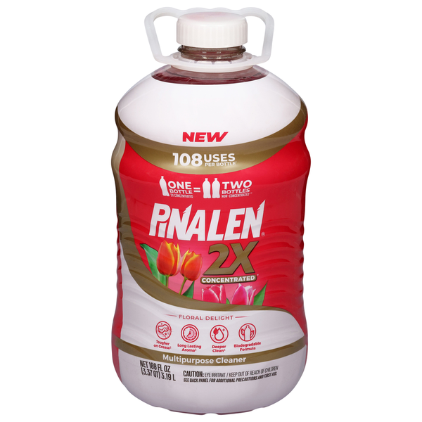 Pinalen 2X Concentrated cleaner bottle on a white background