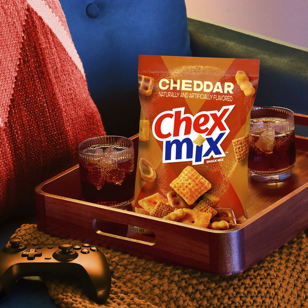 Chex Mix Cheddar Family Size Snack Mix