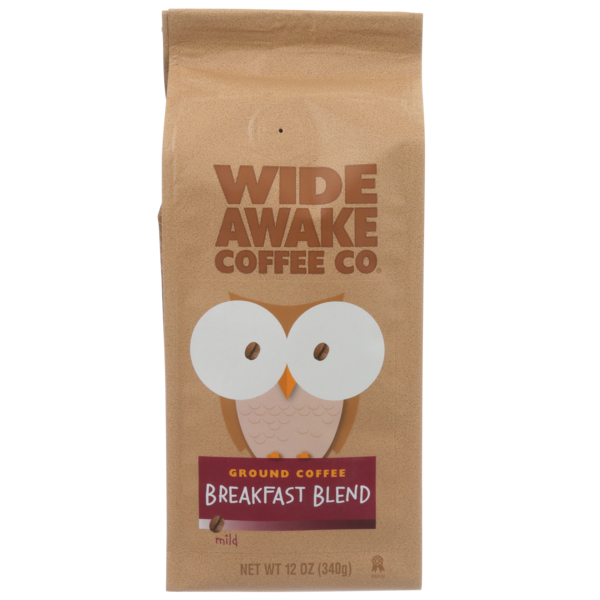 Wide Awake Mild Breakfast Blend 100% Arabica Ground Coffee