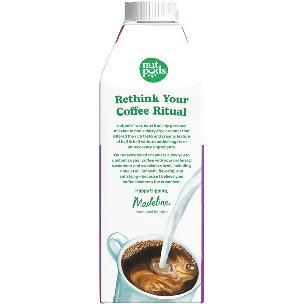 nutpods Dairy-Free Unsweetened Cinnamon Churro Coffee Creamer