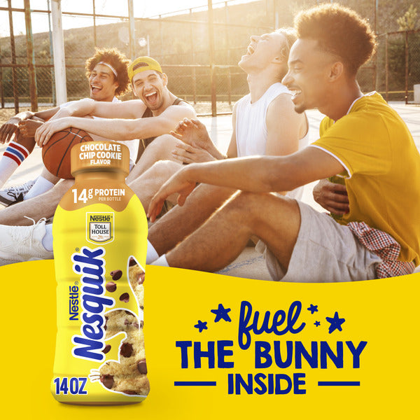 Nestlé NESQUIK Toll House Chocolate Chip Cookie Favored Milk