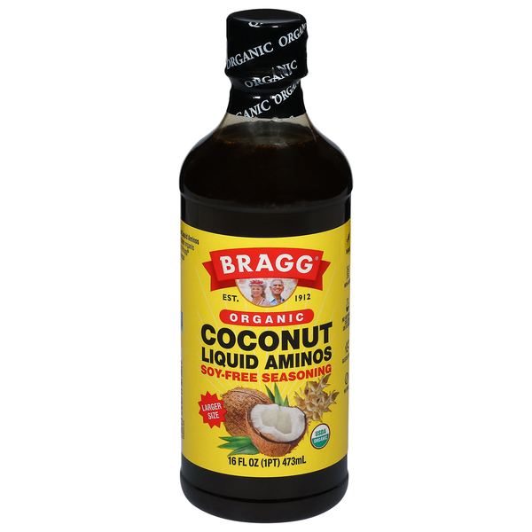 Bragg Seasoning, Organic, Soy-Free, Coconut, Liquid Aminos