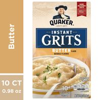 Quaker Instant Grits, Butter - Pack️