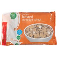 Food Club Cereal, Shredded Wheat, Frosted, Bite Si...
️