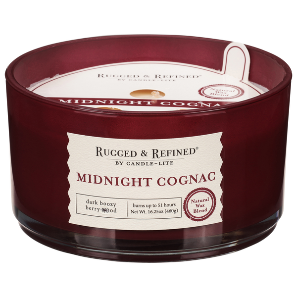 Rugged & Refined Candle, Midnight Cognac
