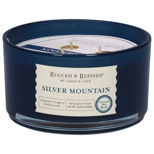 Rugged & Refined Candle, Silver Mountain