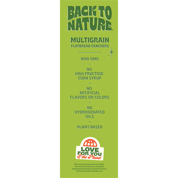 Back to Nature Multigrain Flatbread Crackers