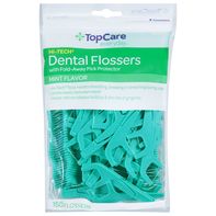 TopCare Dental Flossers, Mint Flavor, Hi-Tech️
