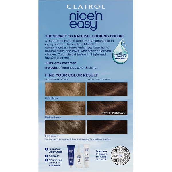 Nice’n Easy Medium Cool Brown 5C Hair Color
