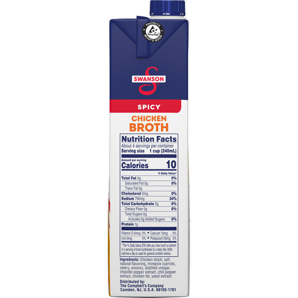 Swanson's Spicy Chicken Broth