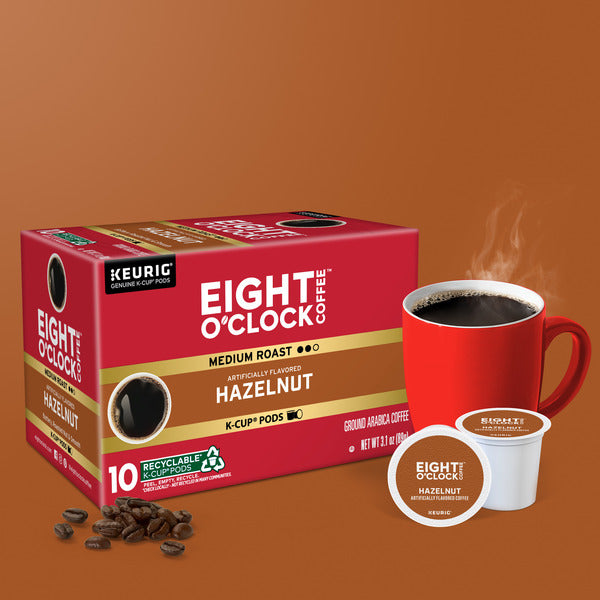 Eight O’Clock Hazelnut Medium Roast Coffee K-Cup Pods