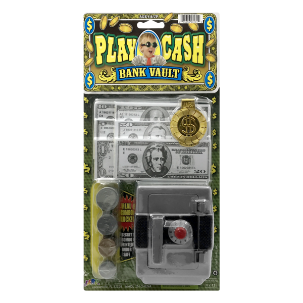 JA-RU Play Cash Bank Vault