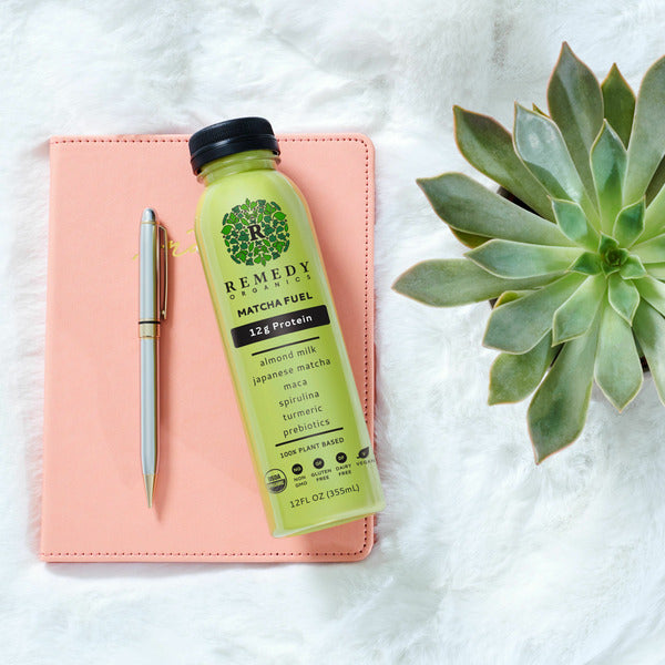 Remedy Organics Matcha Fuel Plant Based Protein, Ready-to-Drink