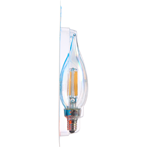 Simply Done LED Soft White Decor 5.5 Watts 500 Lumens Clear B10 Bulbs