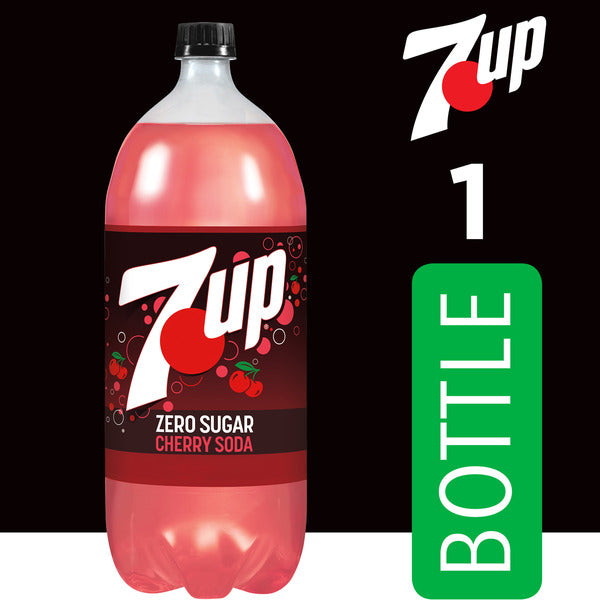 7UP Zero Sugar Cherry Soda