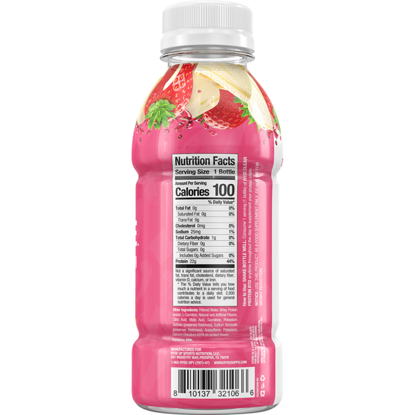 RYSE Zero Sugar Strawberry Banana Clear Protein