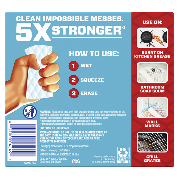Mr. Clean Magic Eraser Extra Durable, with Durafoam