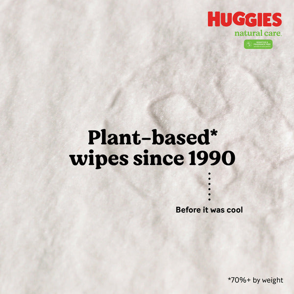 Huggies Natural Care Aloe & Vitamin E Baby Wipes