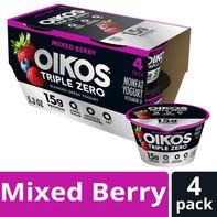 Oikos Triple Zero Mixed Berry Greek Yogurt️