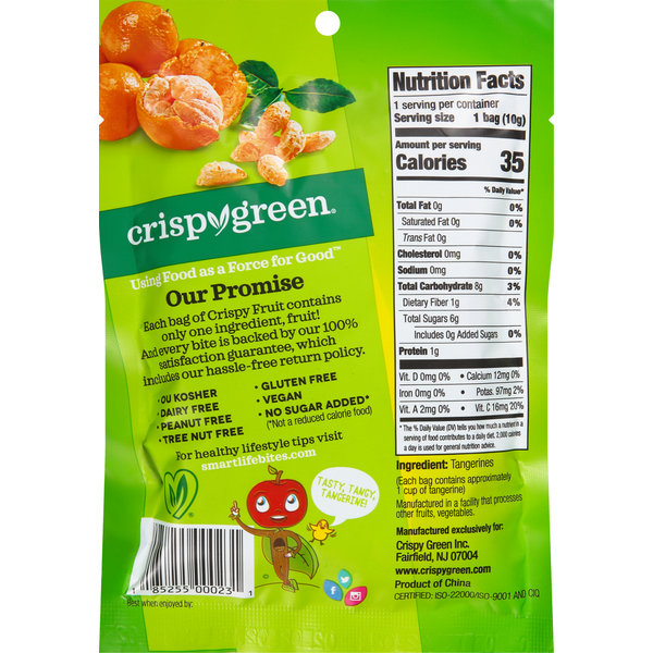 Crispy Green Crispy Fruit, All Tangerine
