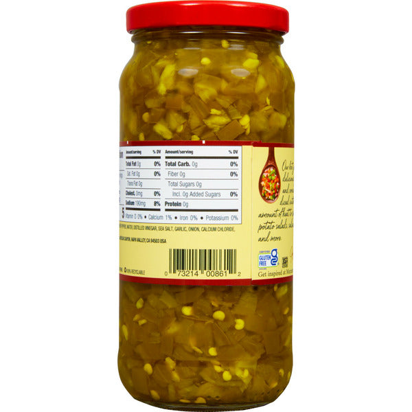 Mezzetta Diced Hot Jalapeño Peppers