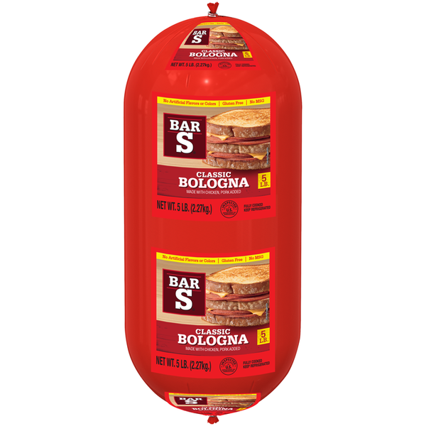 Bar-S Classic Bologna Chub Deli-Style Lunch Meat