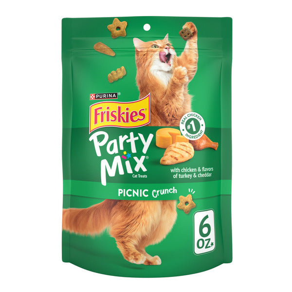 Purina Friskies Cat Treats, Party Mix Picnic Crunch