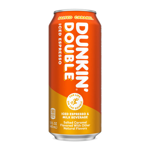 Dunkin' Double Salted Caramel Iced Espresso Single Can
